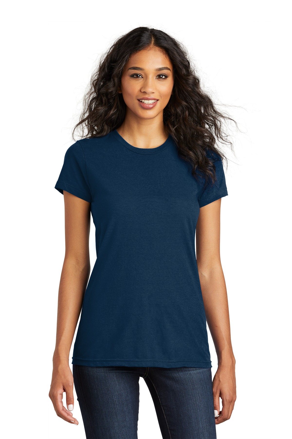 District Women's Fitted The Concert Tee DT5001 153