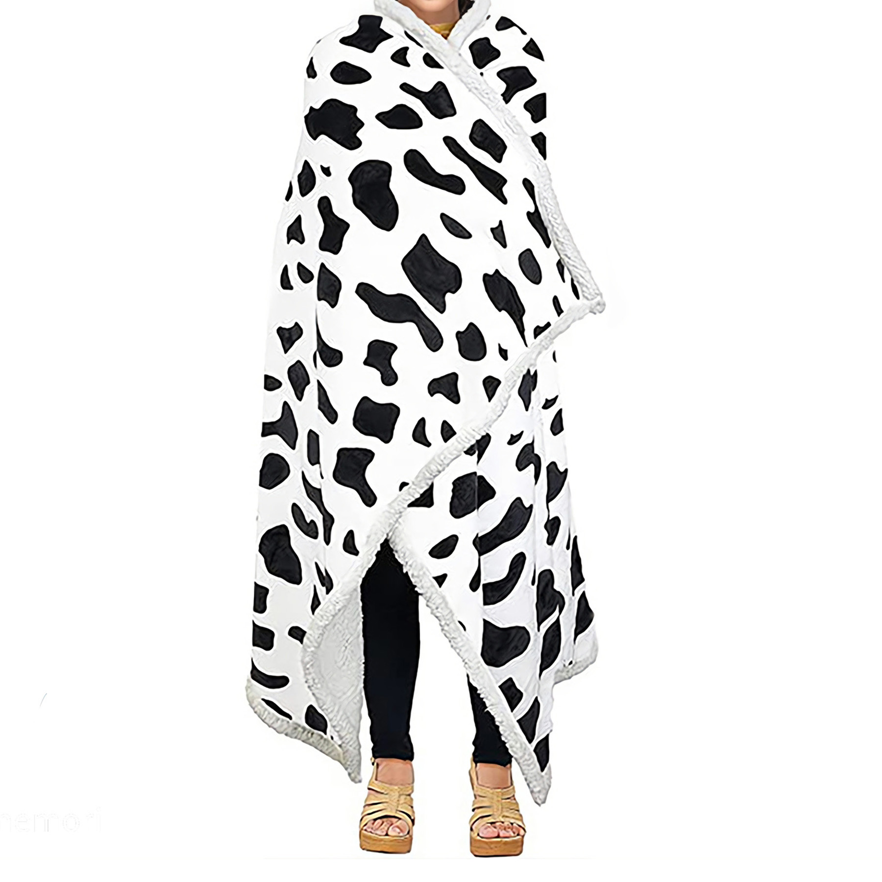 Polyester Sherpa Hooded Blanket 2