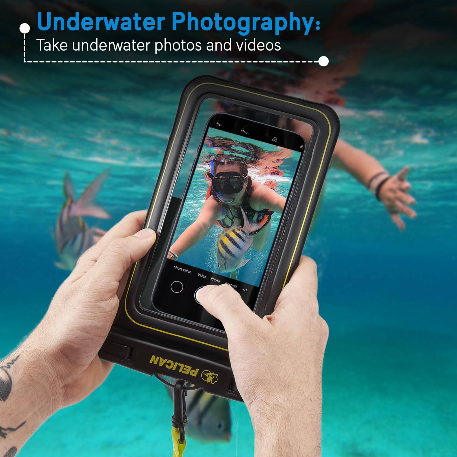 PVC Waterproof Swim Phone Storage Pouch 5