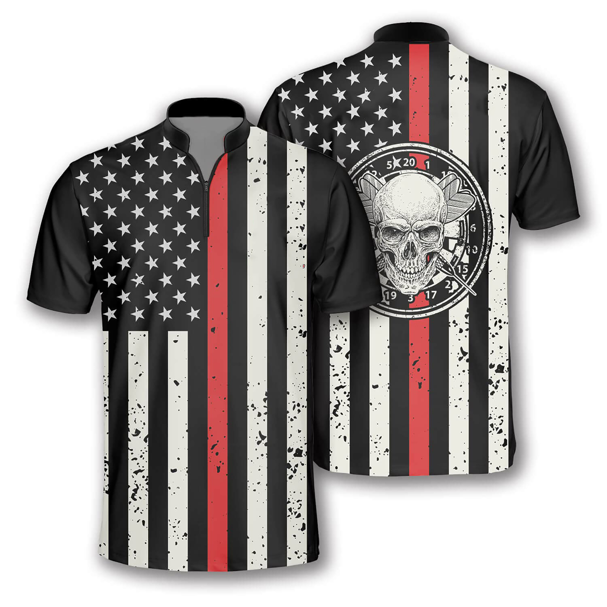 Custom Camo Polyester Polo Shirt 6