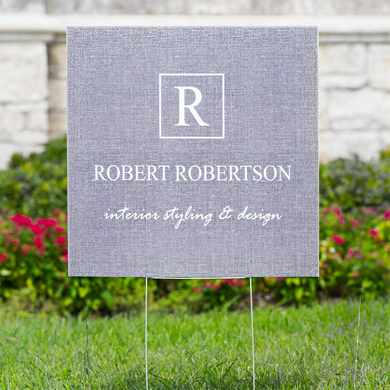 Custom 24" X 24" Yard Signs 2