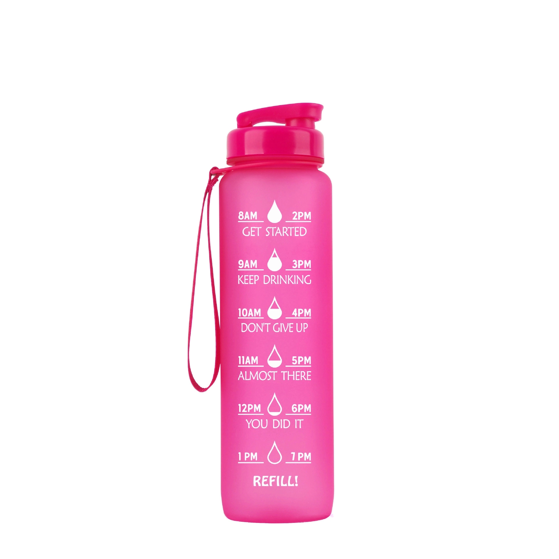 32 Oz Water Bottle with Motivational Time Reminder 7