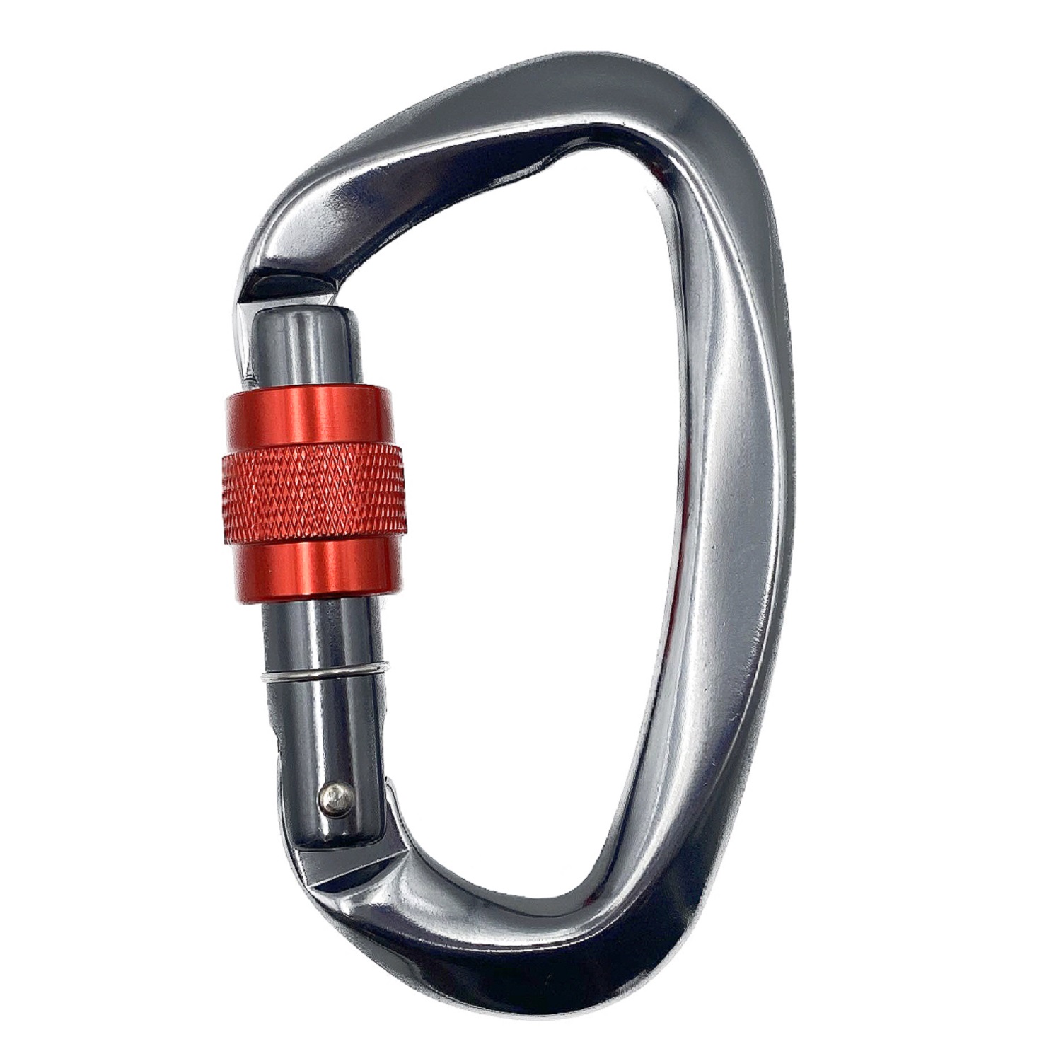 D-Ring Shape Screw Gate Carabiner 6