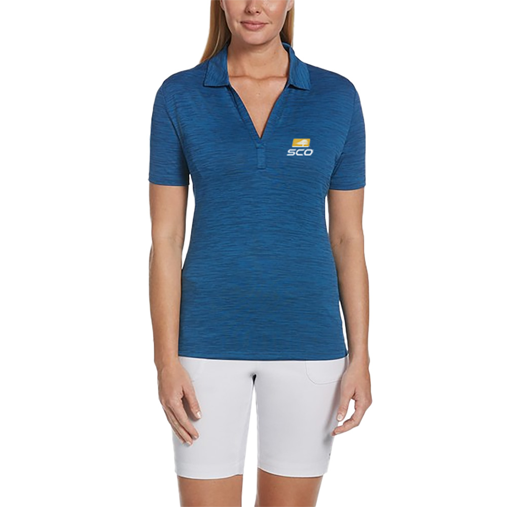 Callaway Broken Stripe Ladies Polo 4