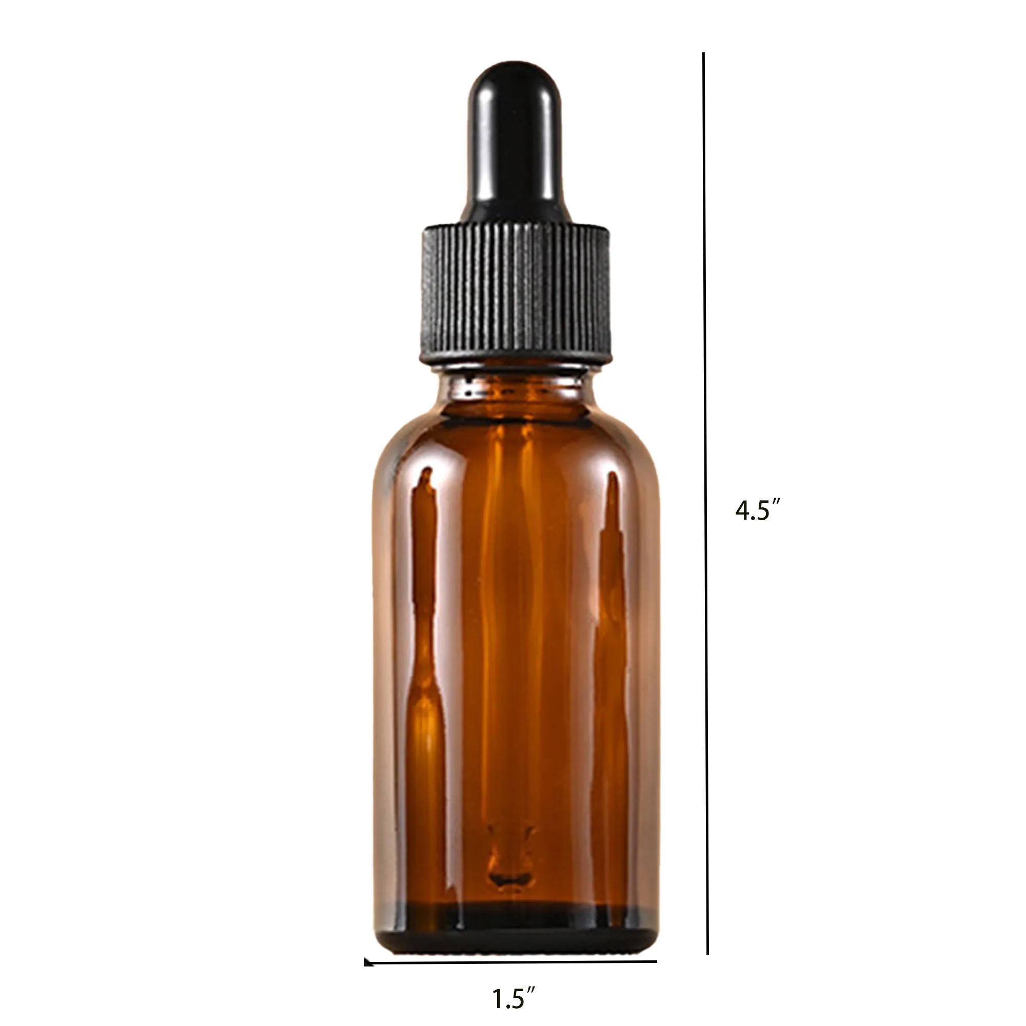 1.7 OZ Brown Dropper Bottle 3