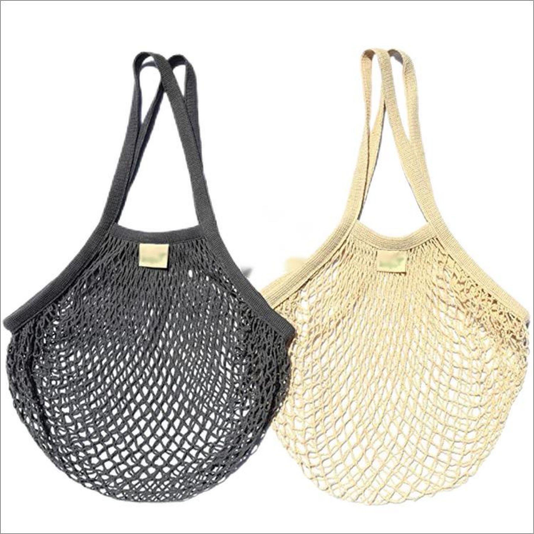 Reusable Cotton Mesh Grocery Bags 3