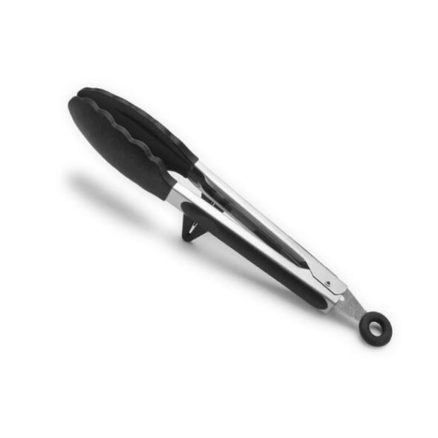Stainless Steel Silicone BBQ and Kitchen Tongs 5