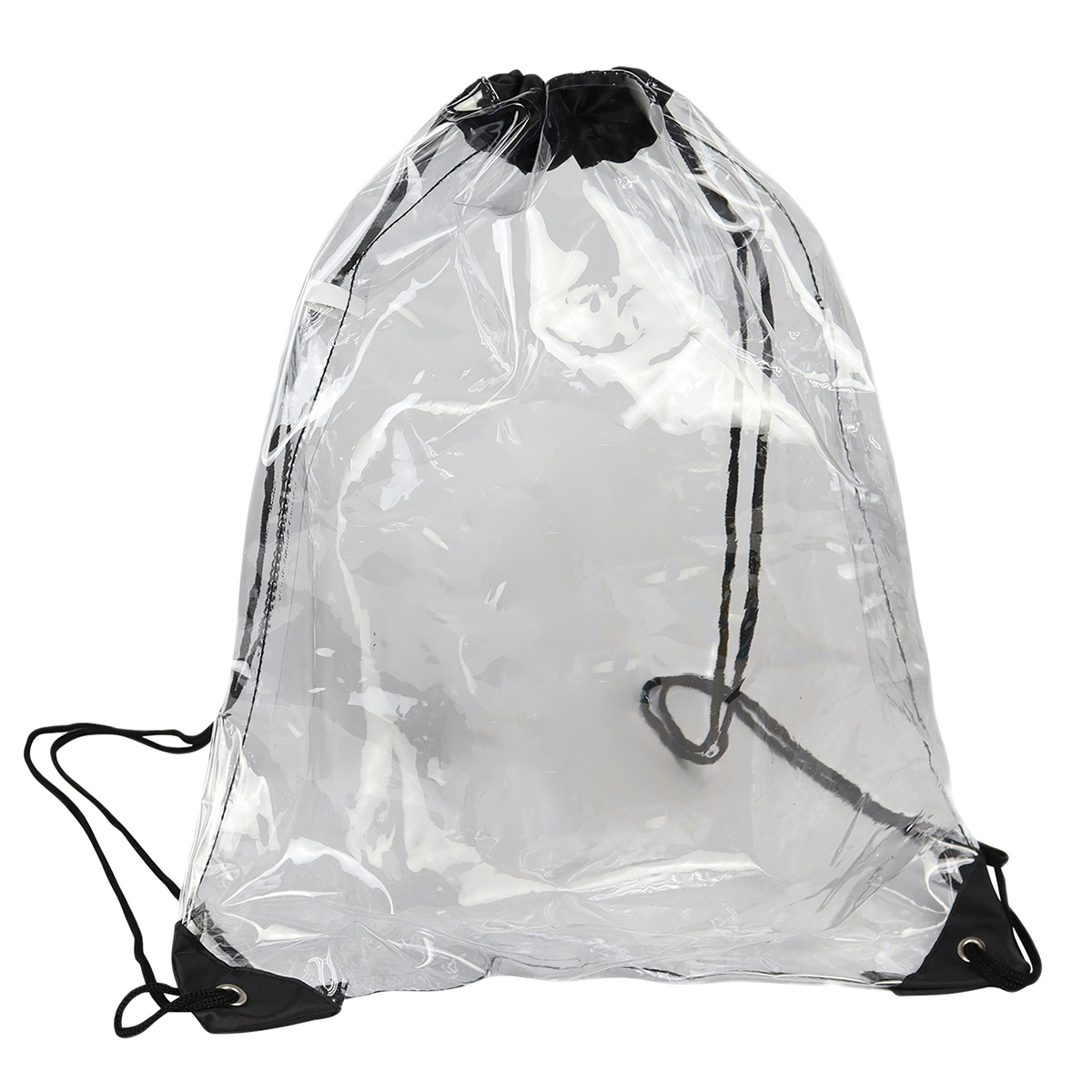 Diamond Clear TPU Drawstring Backpack 9