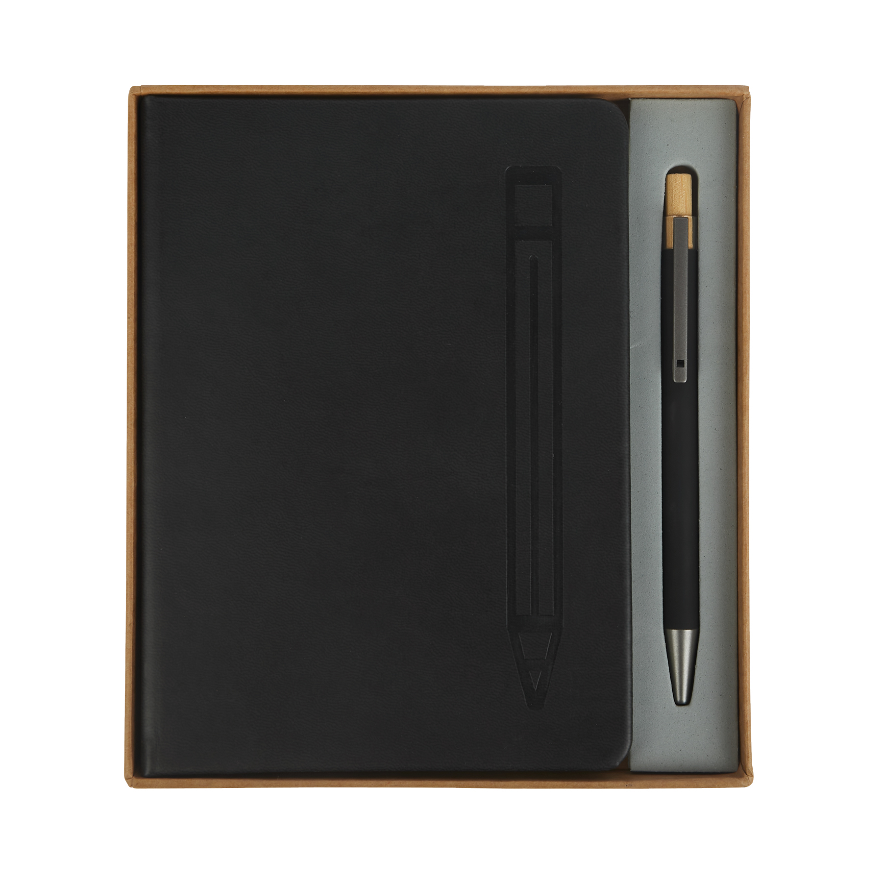 Manhattan II Gift Set w/ Magnetic Journal & Recycled Pen 82