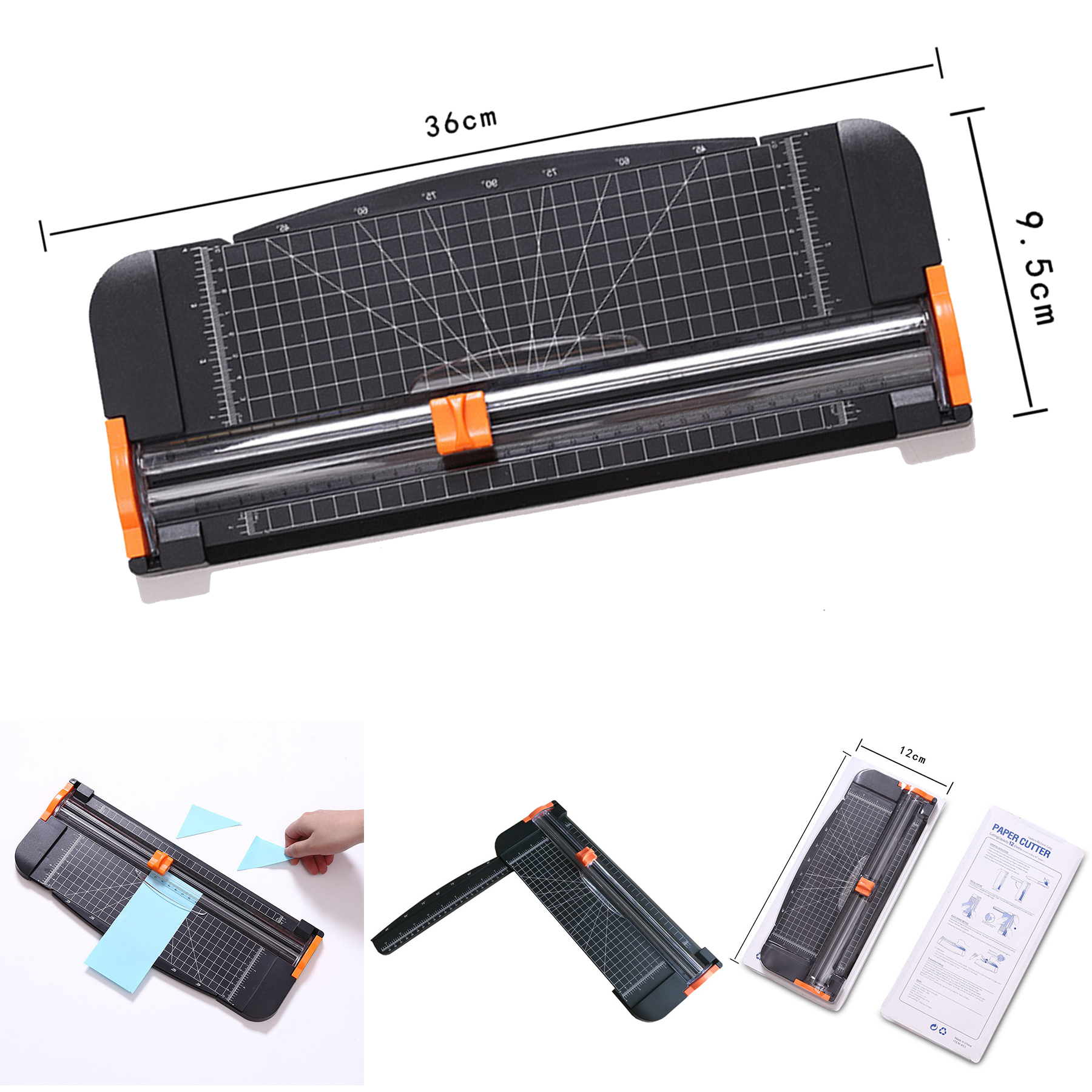 A4 Paper Cutter 12 Inch Titanium Straight Paper Trimmer