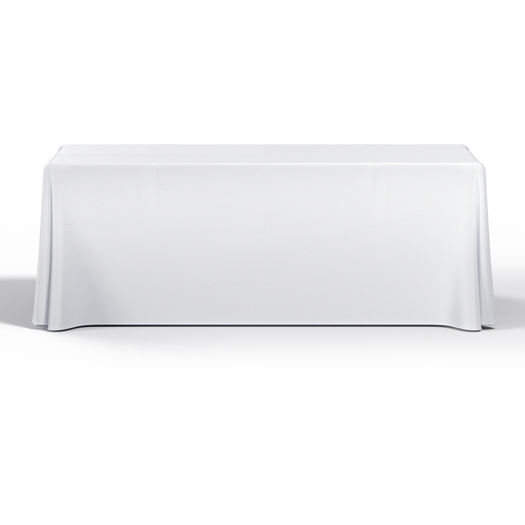 6' Economy Draped Standard Table Cover(Full Color Dye Sublimation) 3