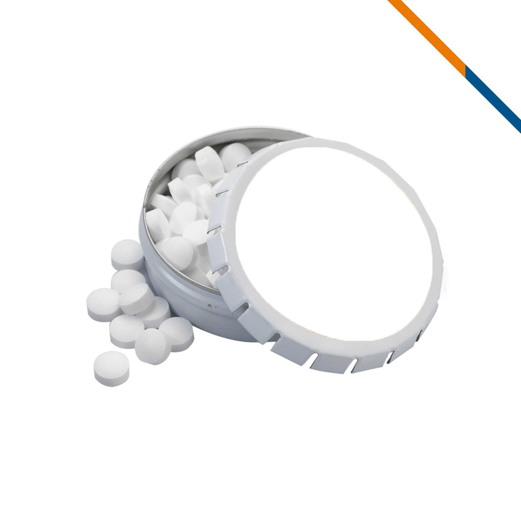FreeChill Large Round Push Tin Mints 7