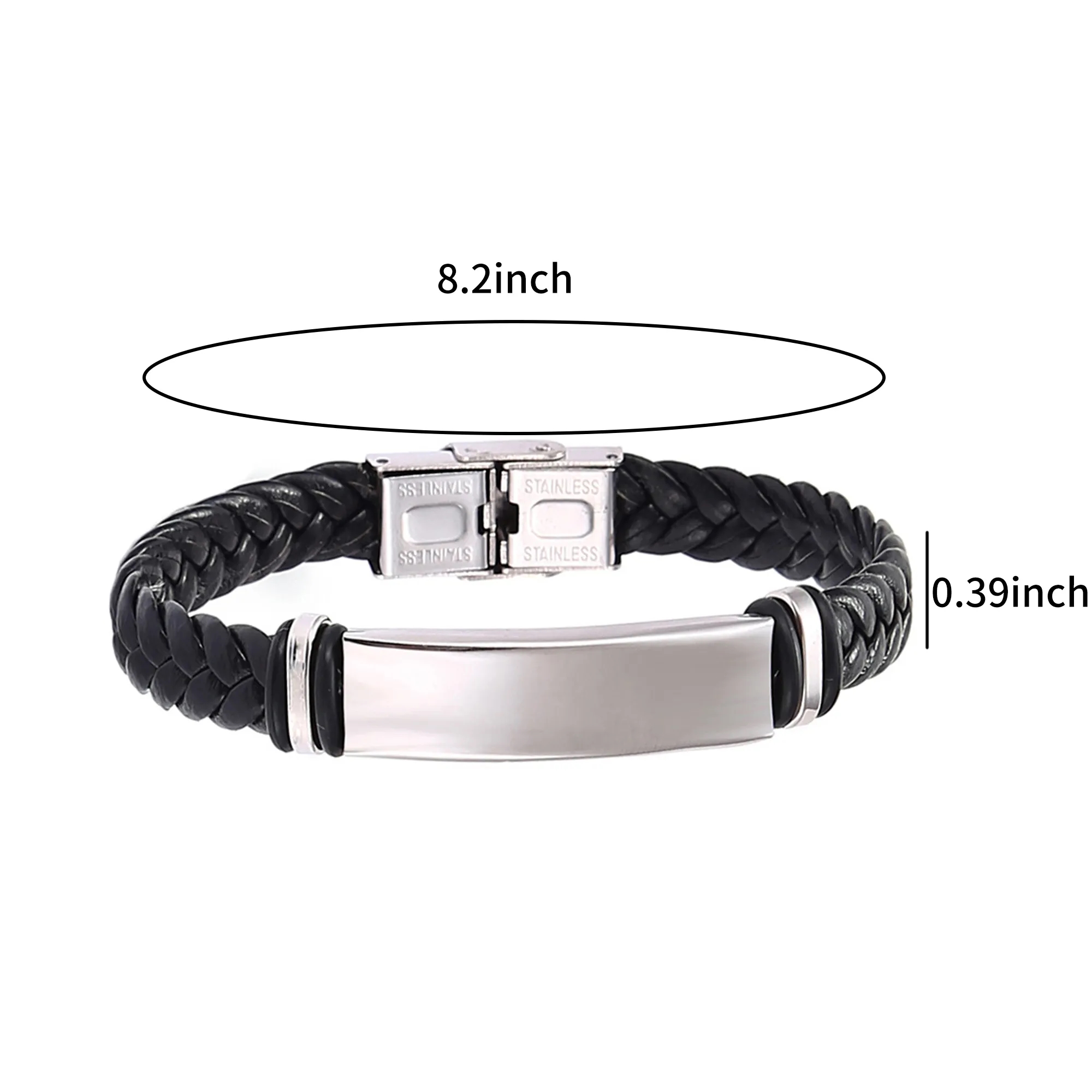 Woven Leather Bracelet 20
