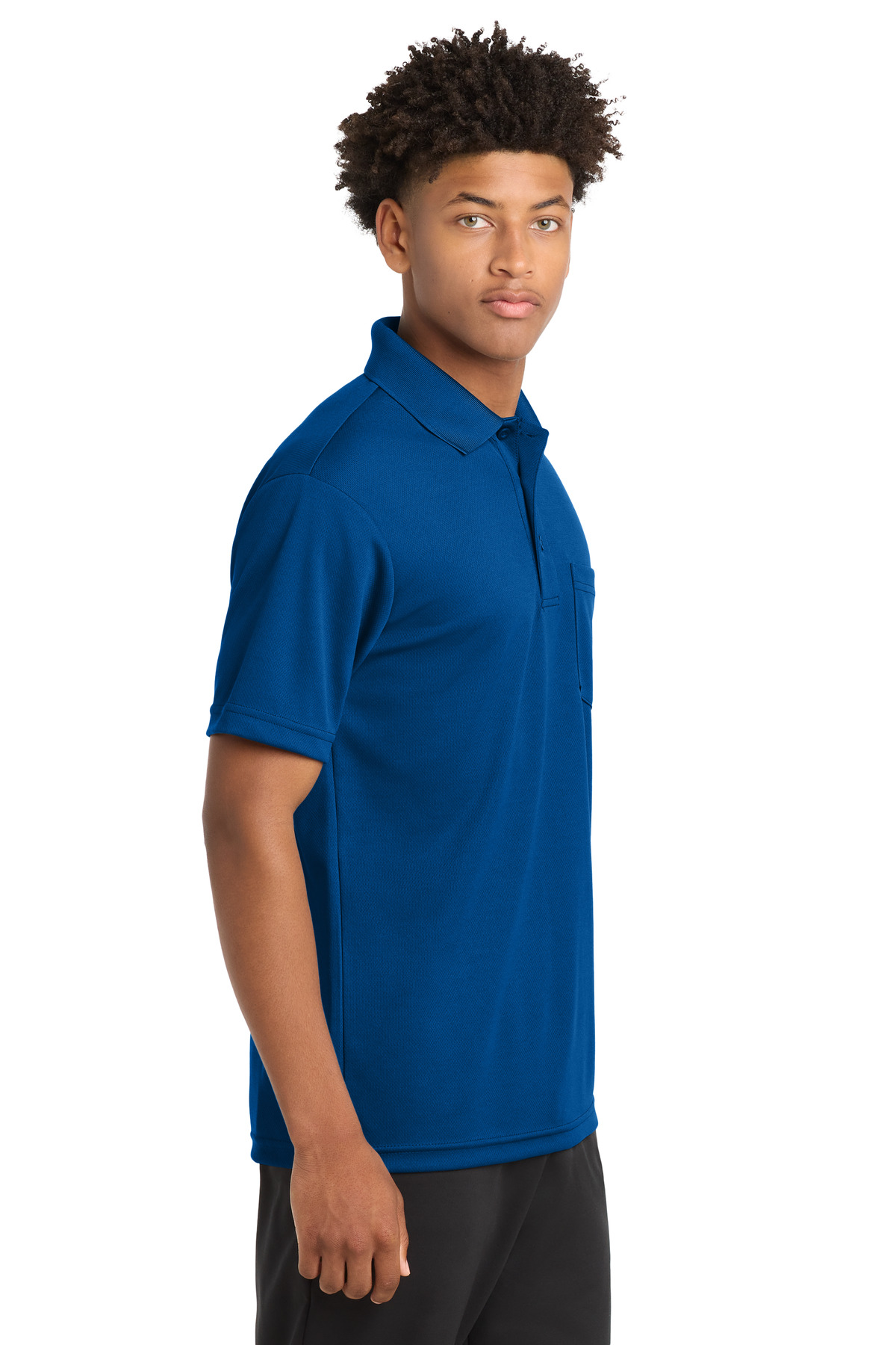 Sport-Tek PosiCharge RacerMesh Pocket Polo. ST640P 47