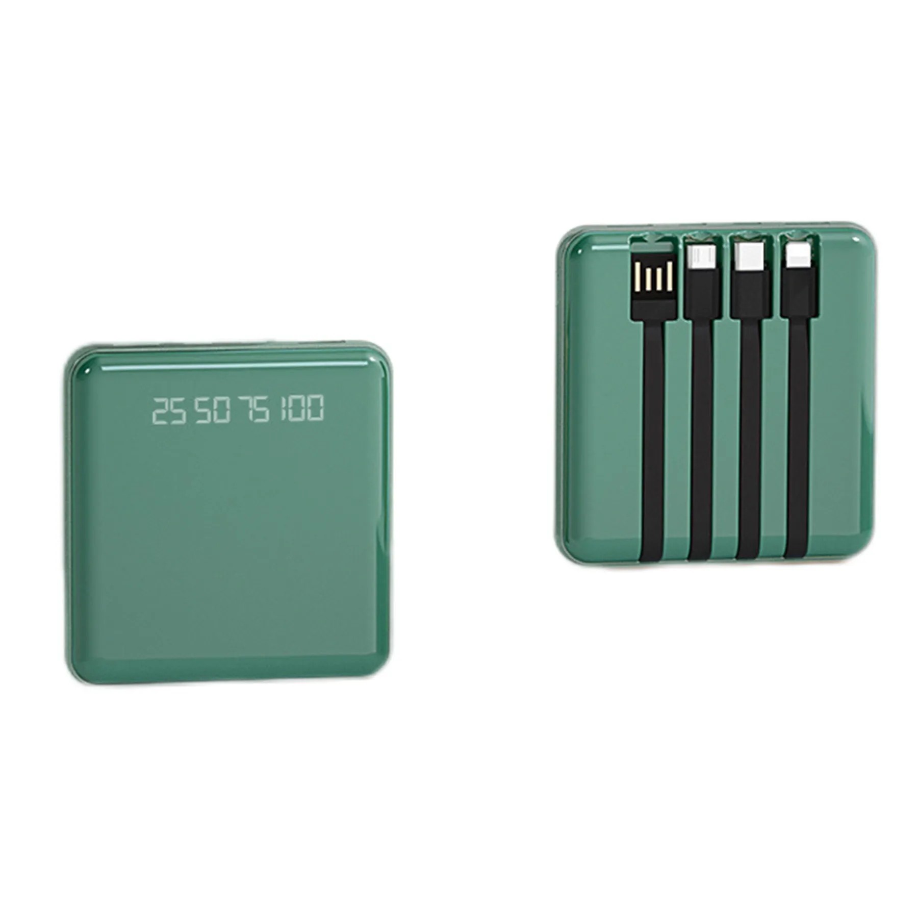 10000Mah Power Bank W/ Cables 3