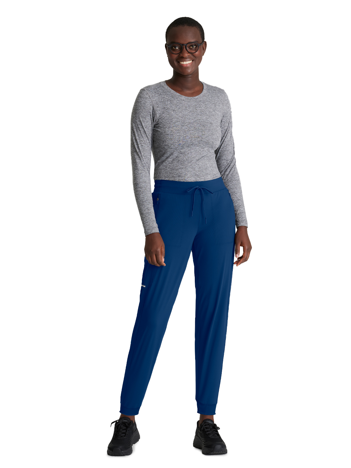 Skechers Slip-Ins - Women's Five-Pocket Ribbed Cuff Pace Jogger Scrub Pant 19