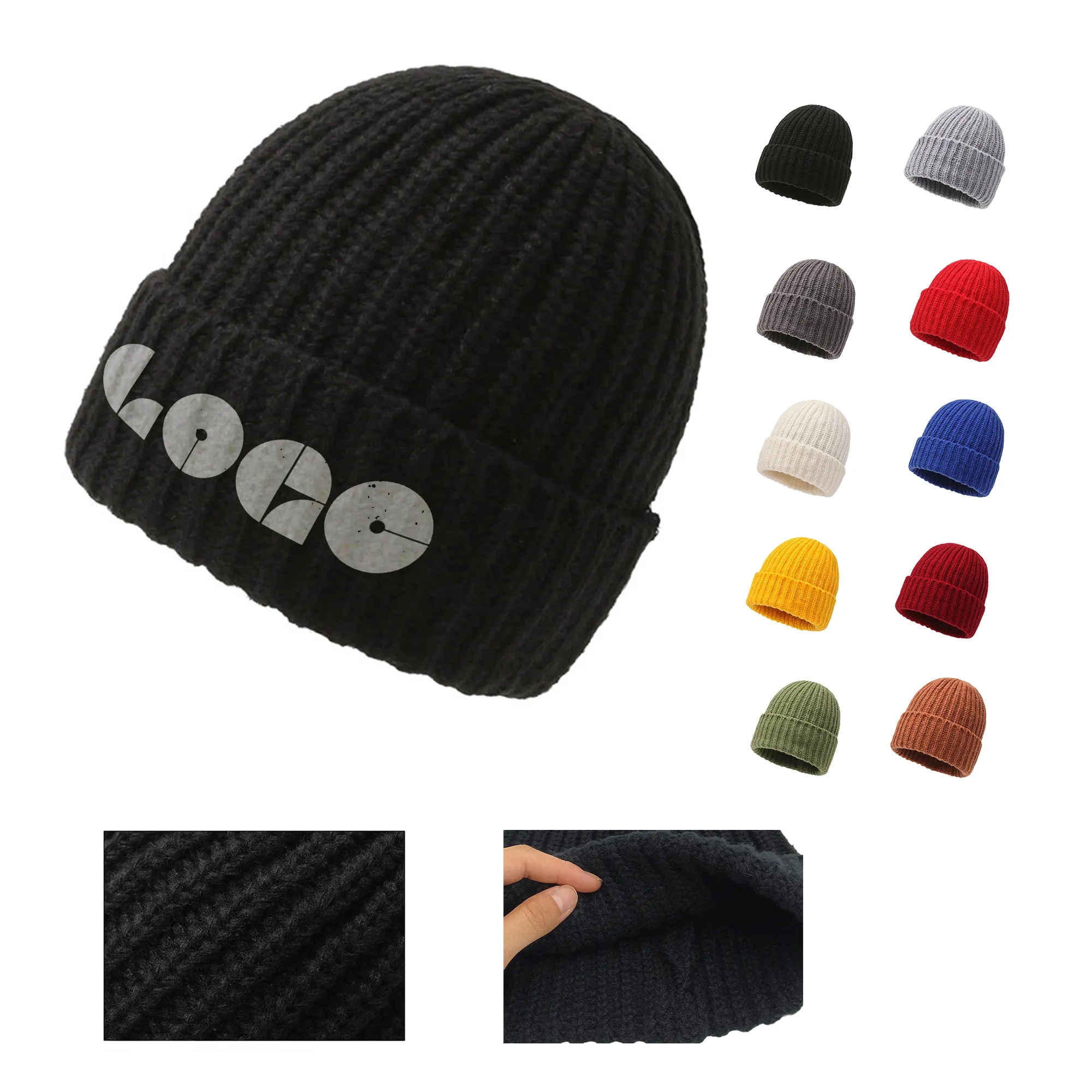 Lightweight Domed Knit Hat 5