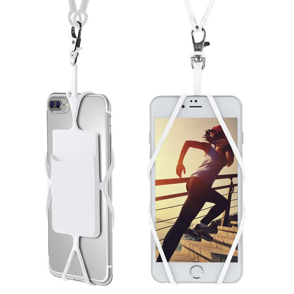Phone Strap Neck Lanyard Holder Cover with Card Slot Smart Catch 2
