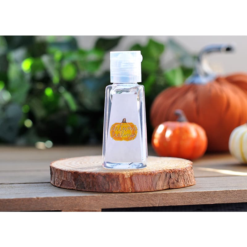 1oz Custom Hand Sanitizer Triangle Bottles 20
