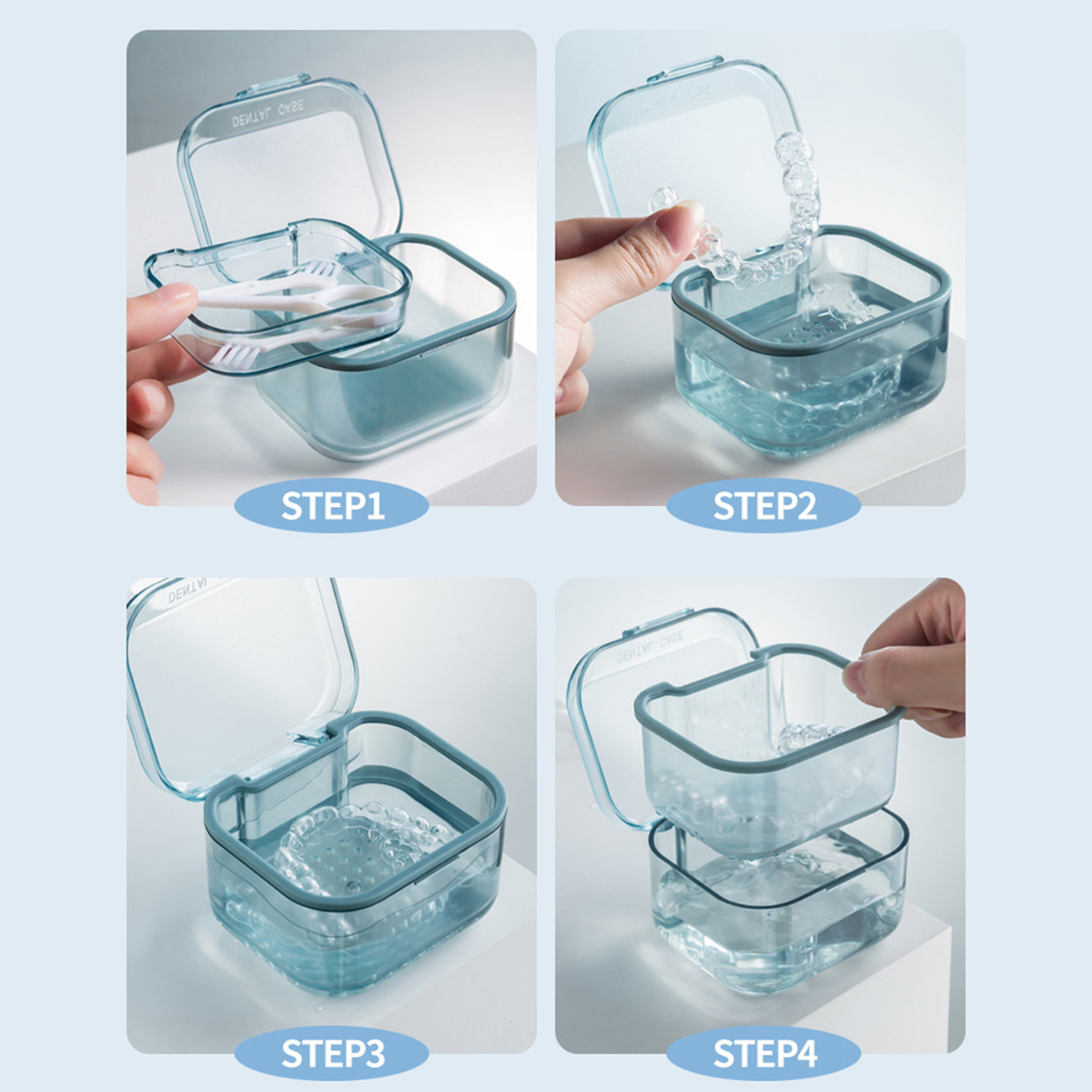Invisible Braces Retainer Orthodontic Storage Box 7