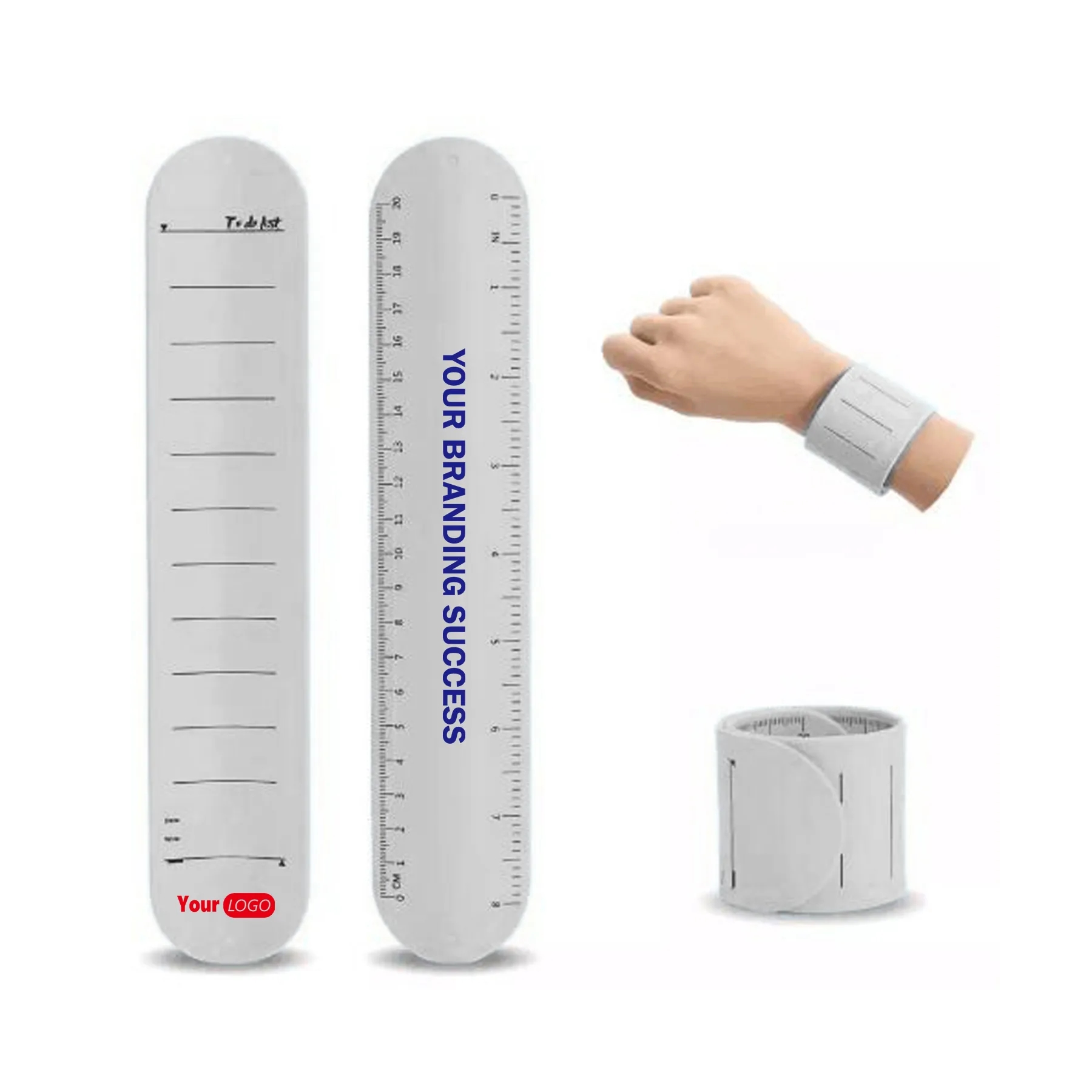 Reusable Silicone Memo Wrist Band 2
