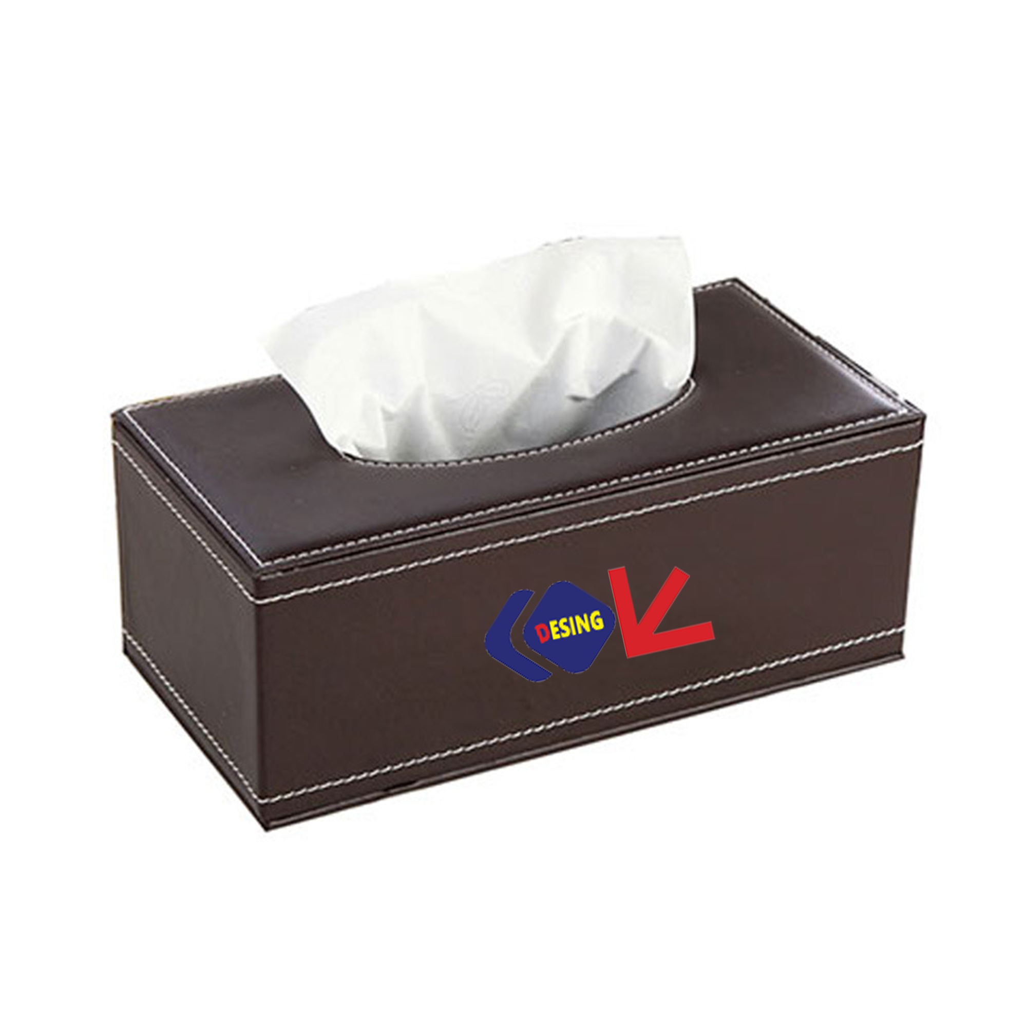 Leather Tissue Box 1