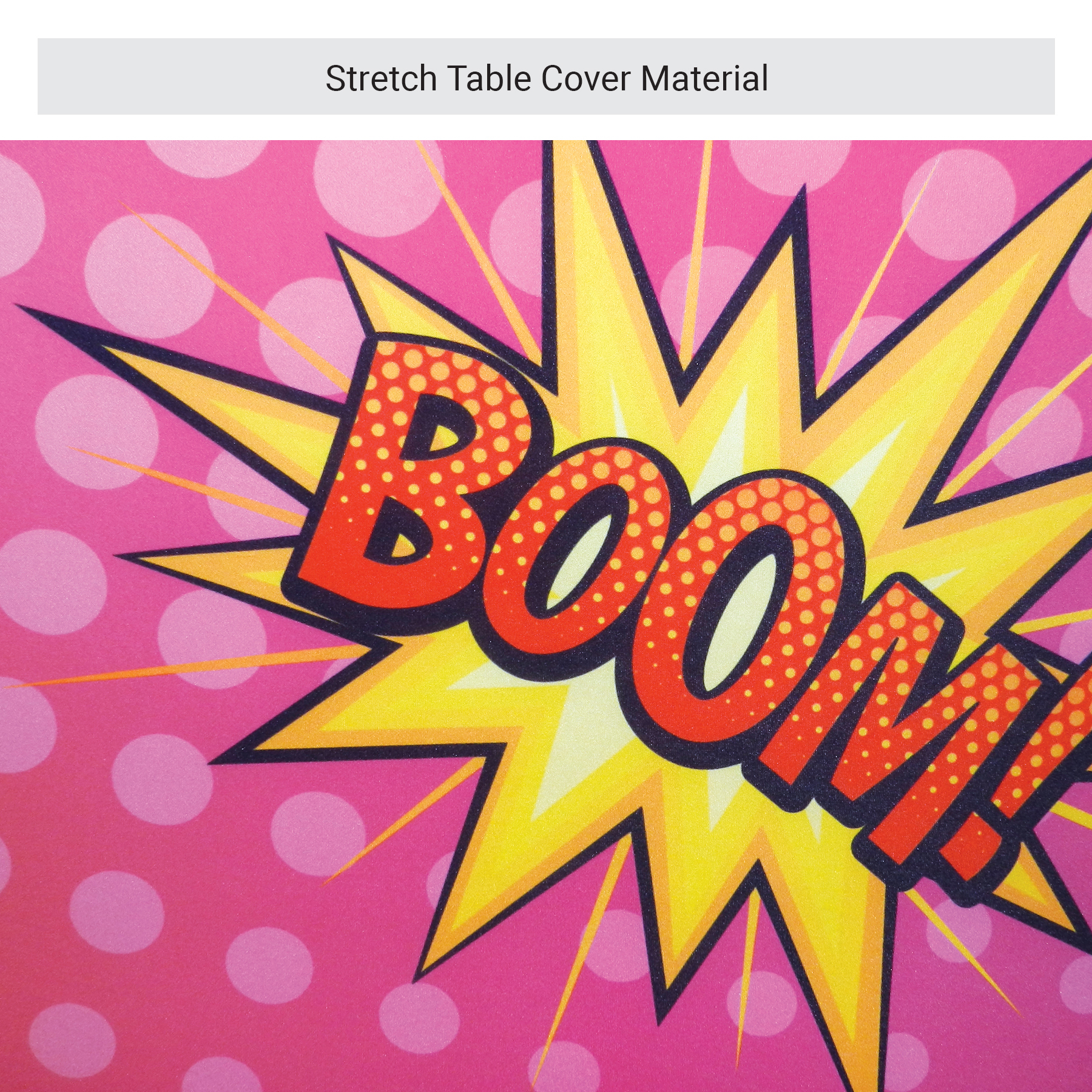 8' Table Cover Half Wall Kit 11