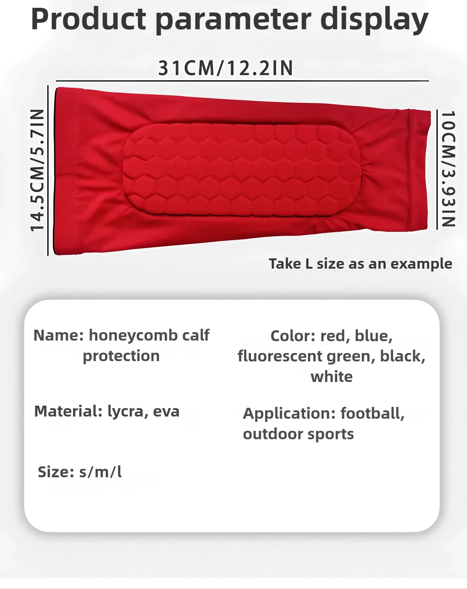 Soccer Shin Guards with Compression Sleeves 3