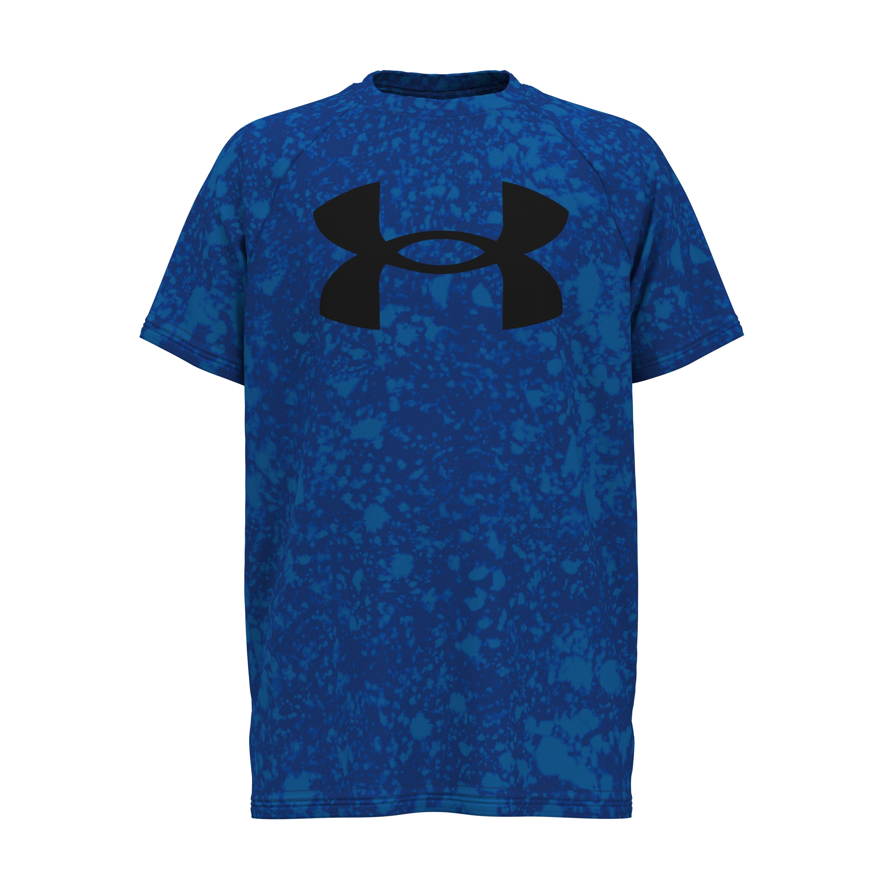 UA Tech Big Logo Printed Boys' Short Sleeve 19