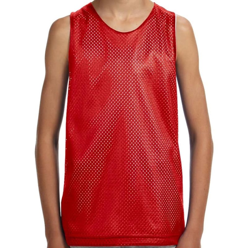 A4 Youth Reversible Mesh Tank Top 5