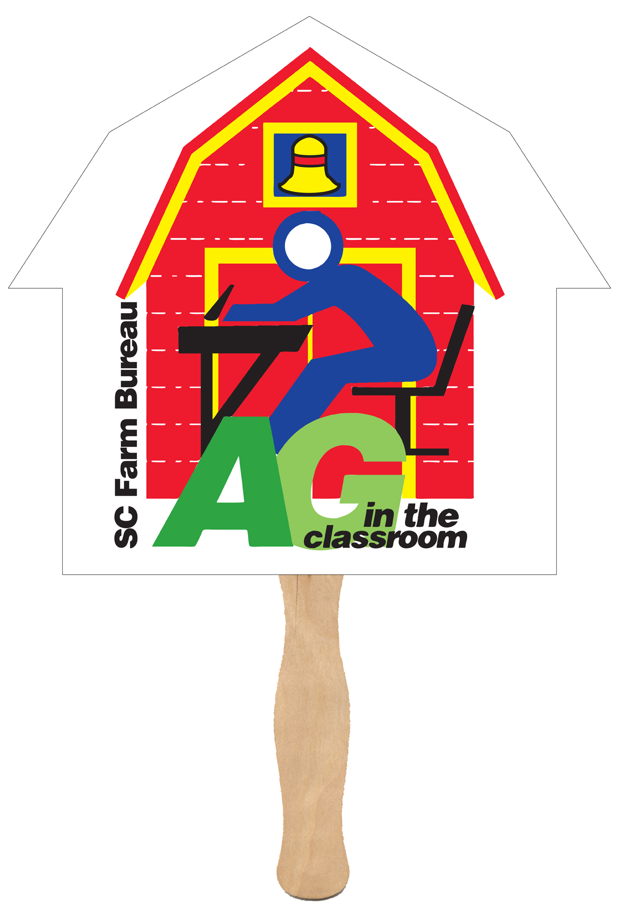 Single Side Barn Shaped Fan