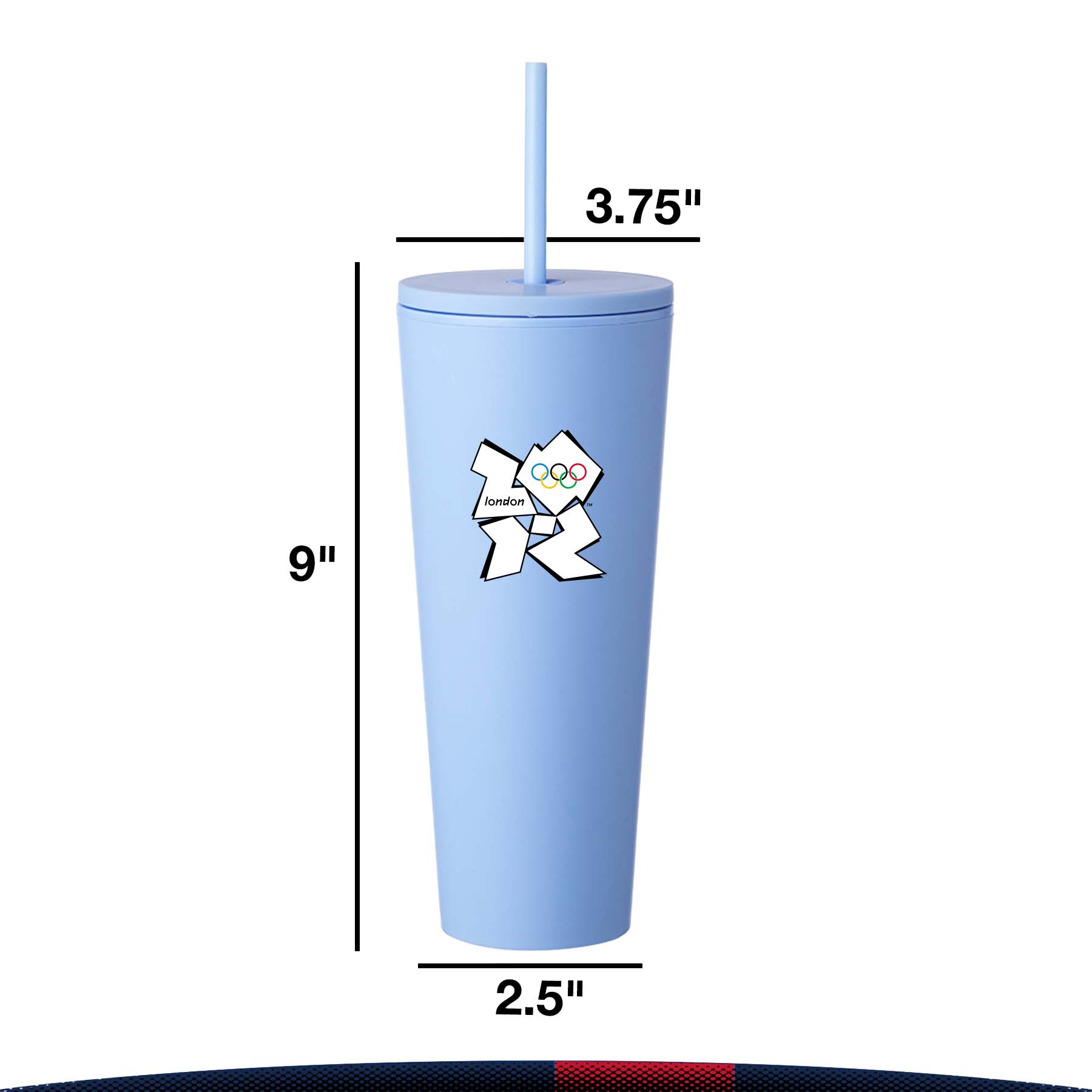 24 oz. Lestra Plastic Tumblers 9