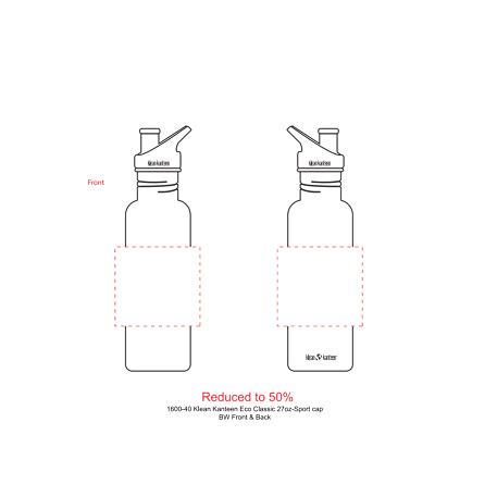 Klean Kanteen Eco Classic 27oz- Sport cap 13