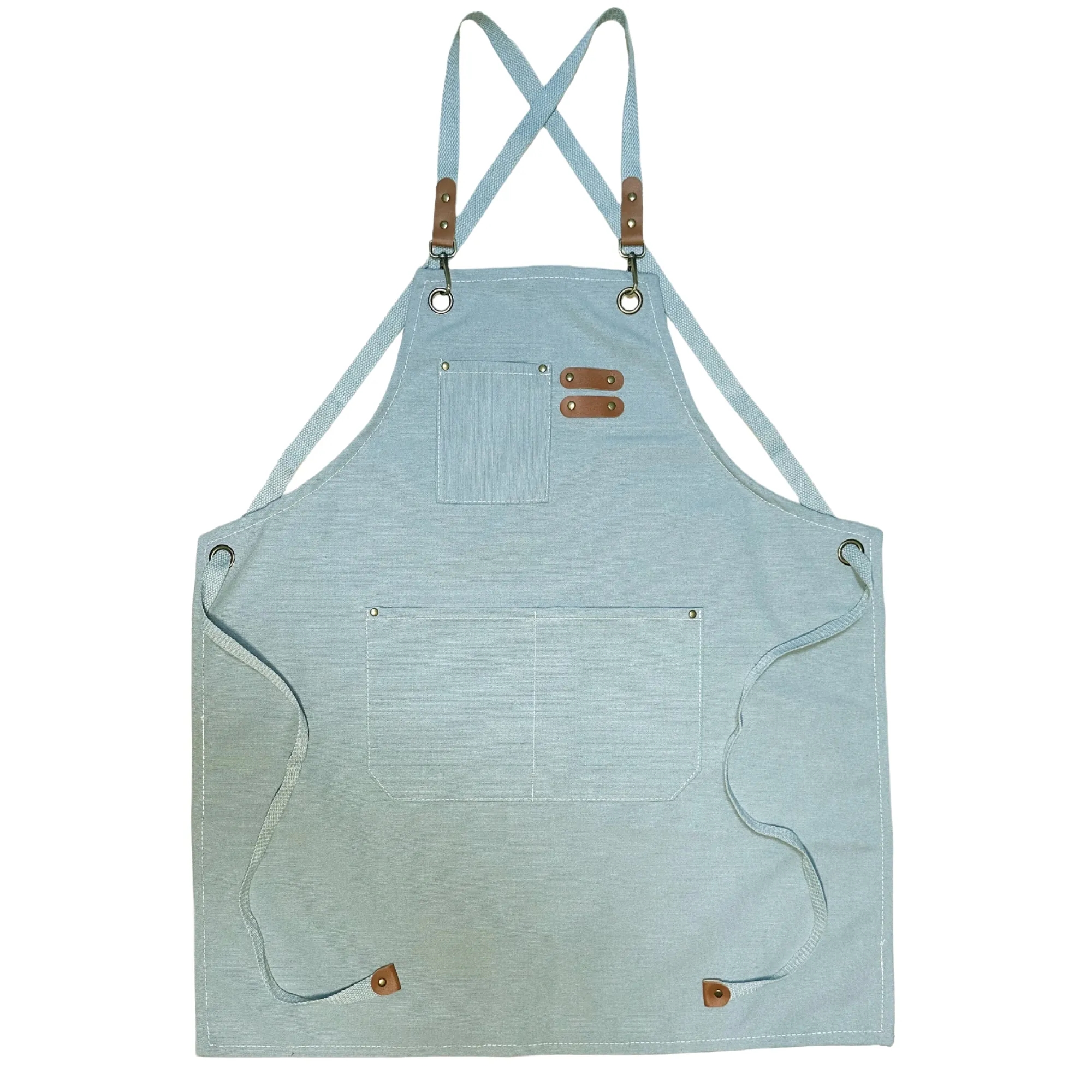 Adjustable Denim Bib Work Apron 6