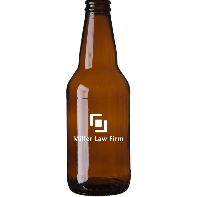22 oz Amber Beer Bottle 1
