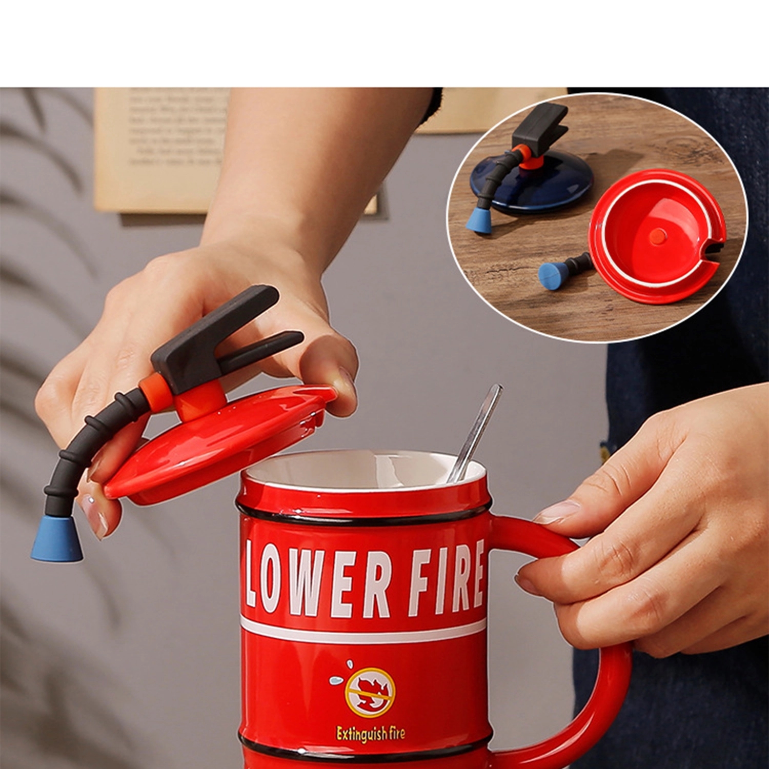 Fire Extinguisher Shaped Cup 3