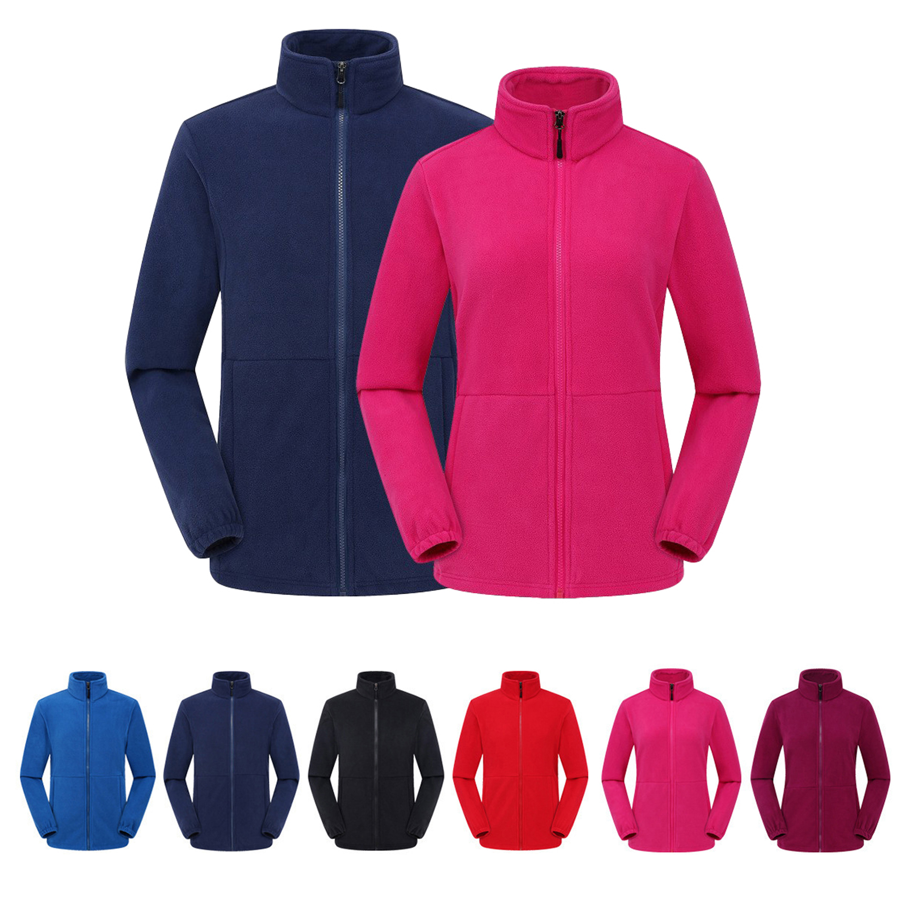 Zipped Polar Fleece Jacket 2