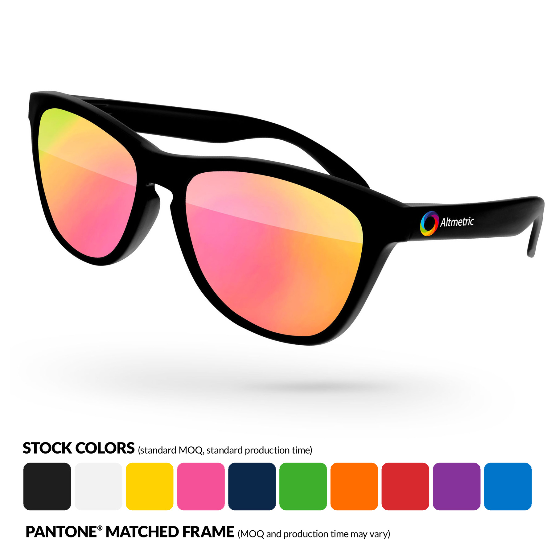 Frog Mirror Promotional Sunglasses 11