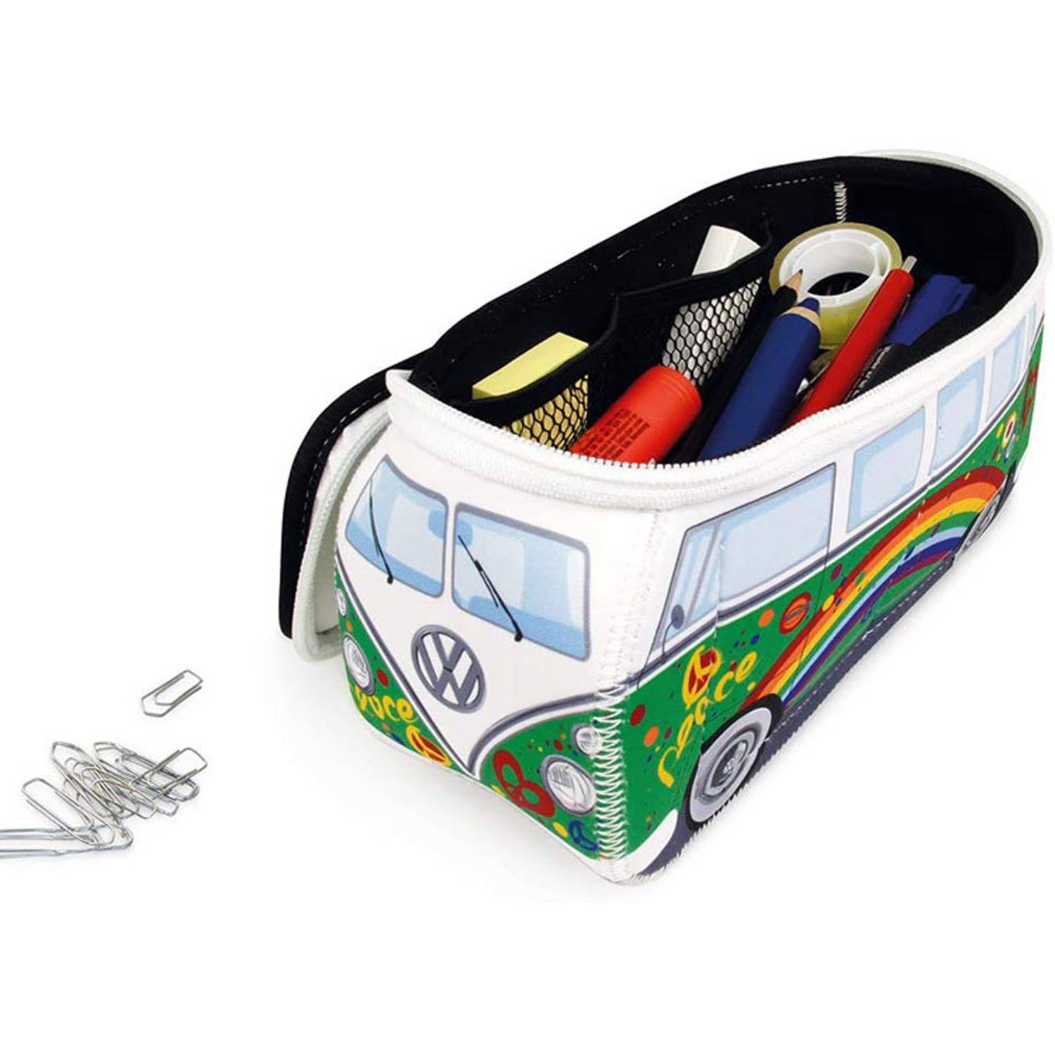 4.5L Neoprene Waterproof Pencil Case w/ Cartoon Car Design 12