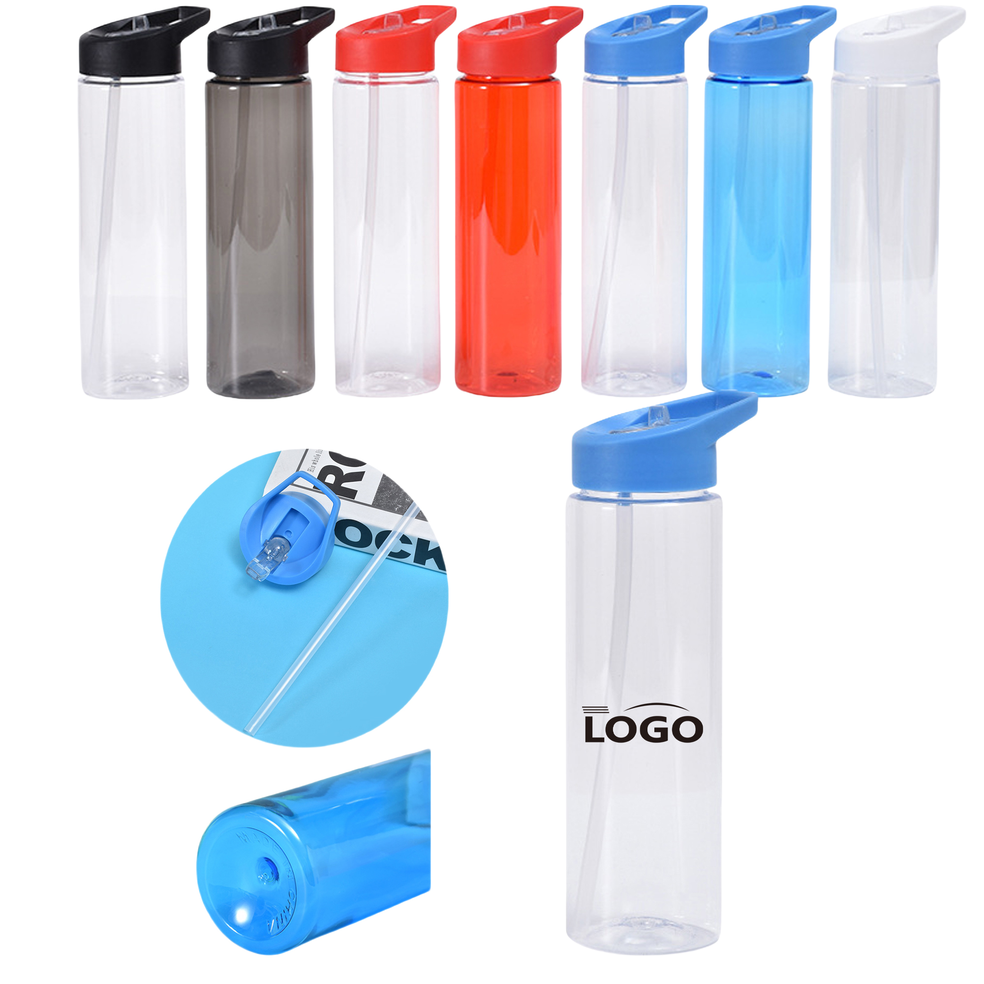 24oz Sports Drinking Cup With Straw MOQ20 2