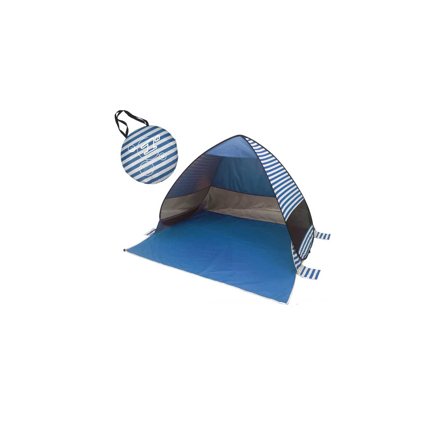2-Second Pop-Up Beach Tent for Instant Sun Shelter 9