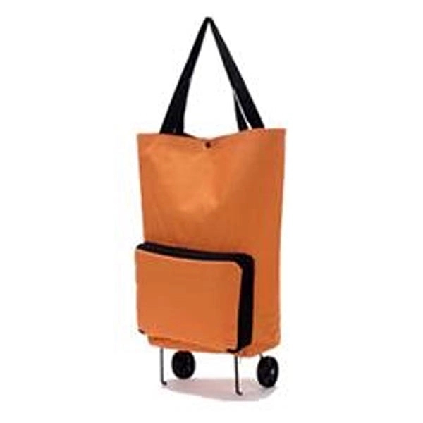 Collapsible Foldable Rolling Shopping Bag 8