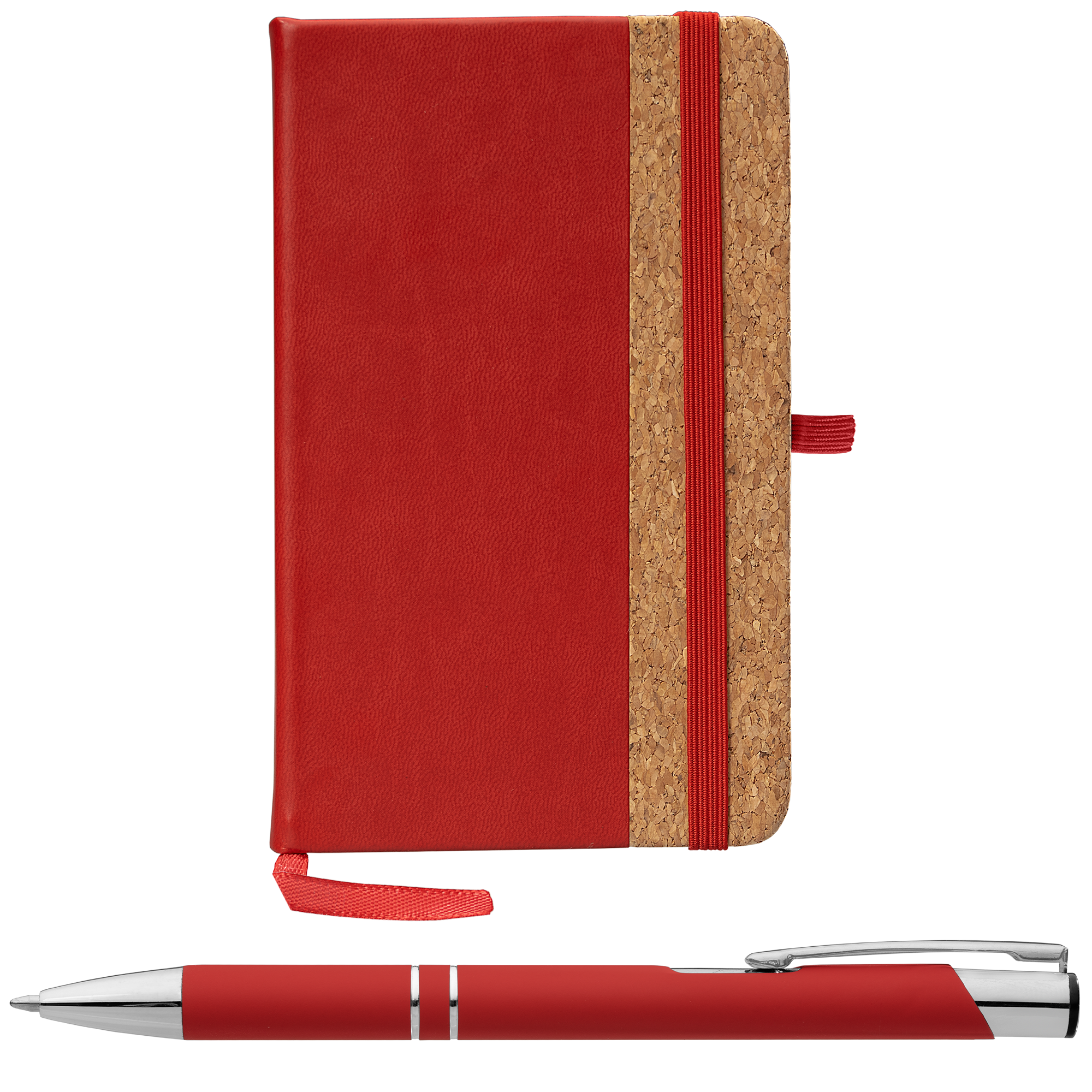 Miller Cork Notebook & Tres-Chic Pen Gift Set