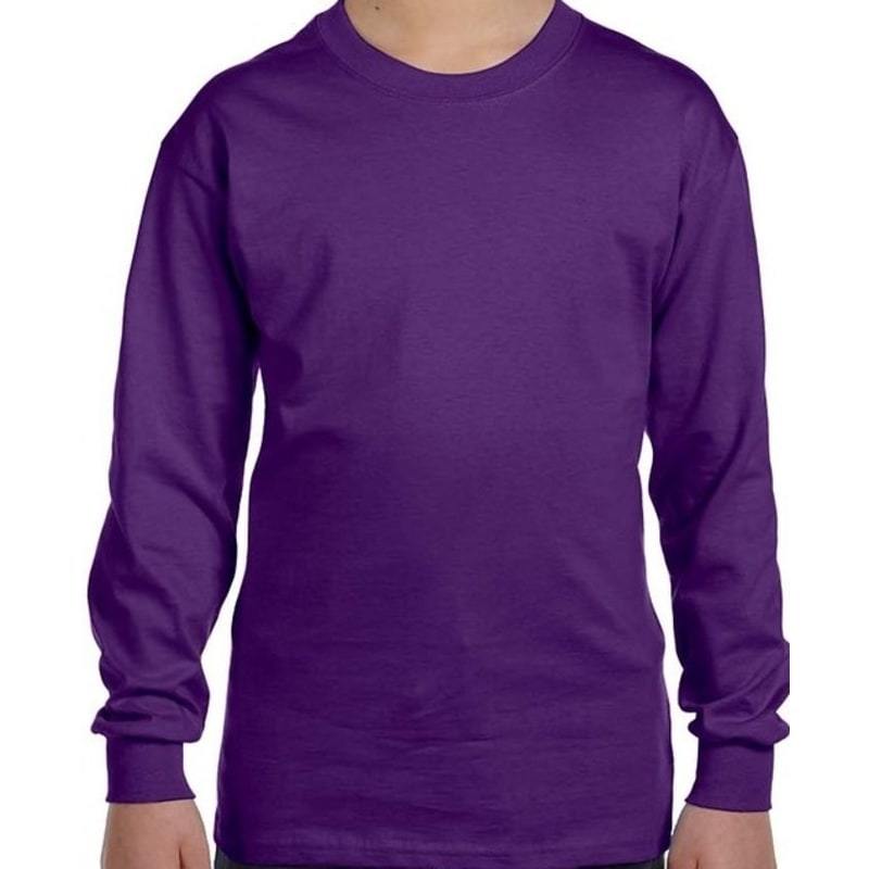 Gildan Heavy Cotton™ Youth 5.3 Oz. Long-Sleeve T-Shirt 6