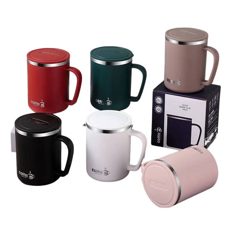 304 Stainless Steel Universal Water Cup With Lid