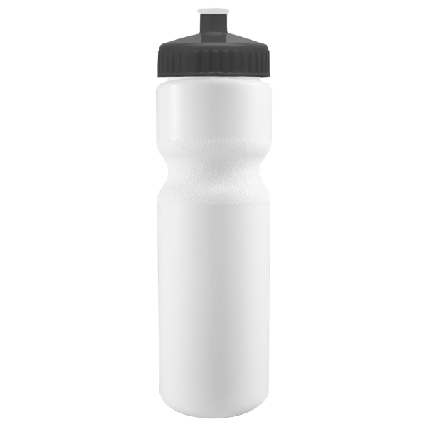 Cyclo-Cross 28oz Bike Bottle - White w/Push-Pull Lid 27