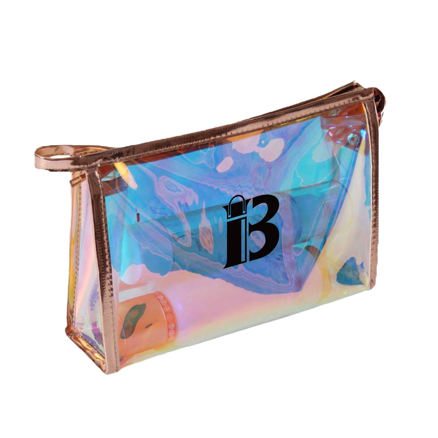 Laser Transparent Makeup Bag With Zipper 3
