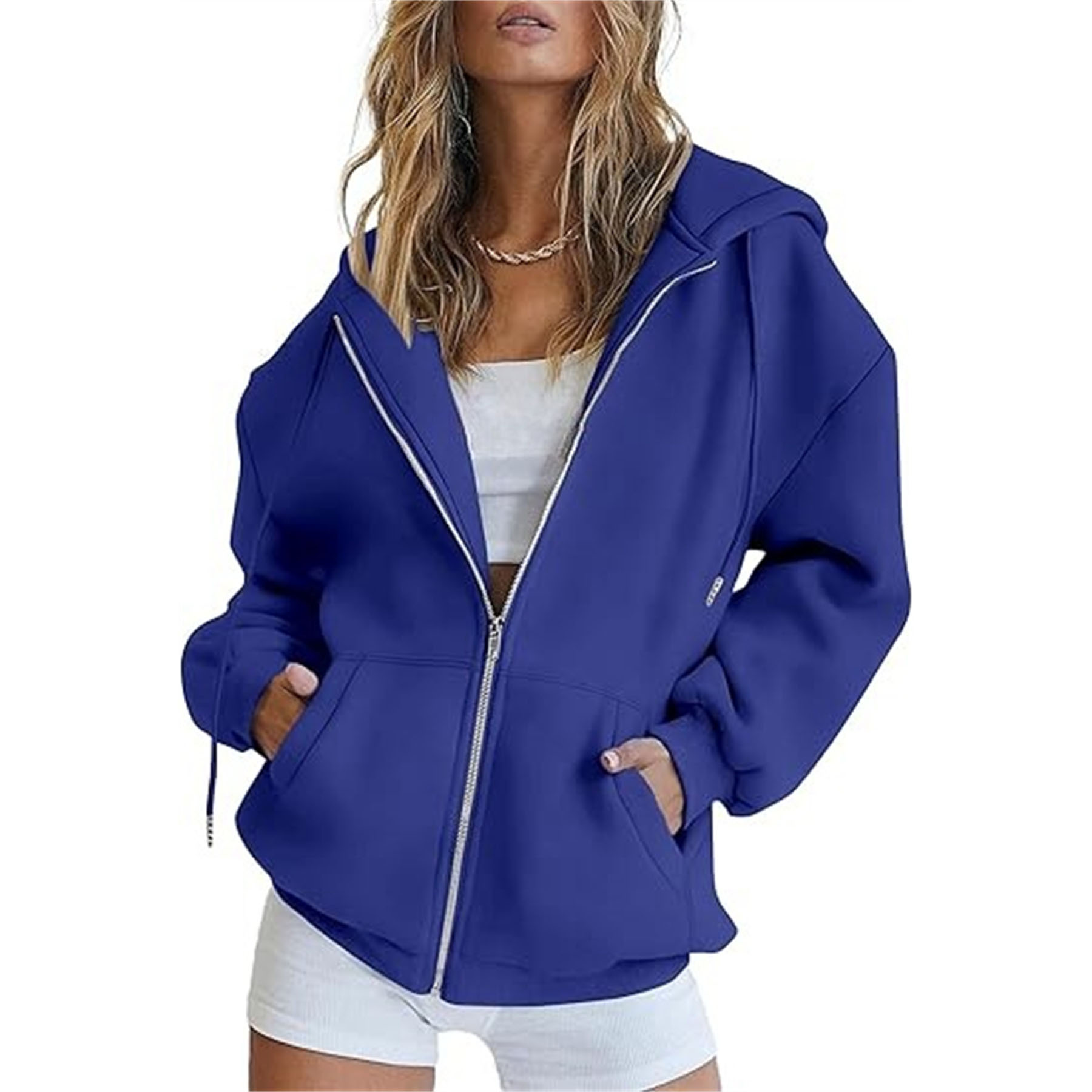 Women's Hoodies Casual Long Sleeve Track Jacket 5