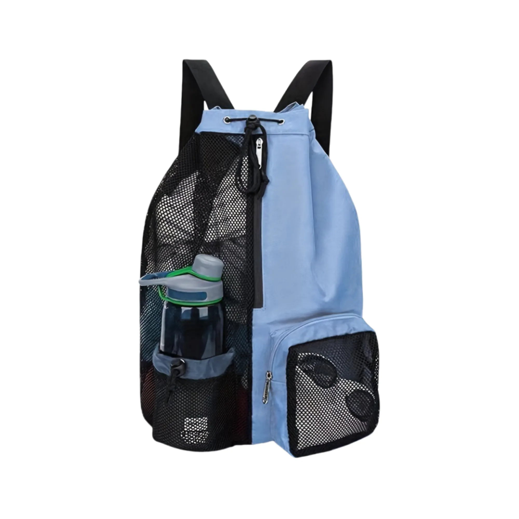 Two Tone Sport Drawstring Backpack 3
