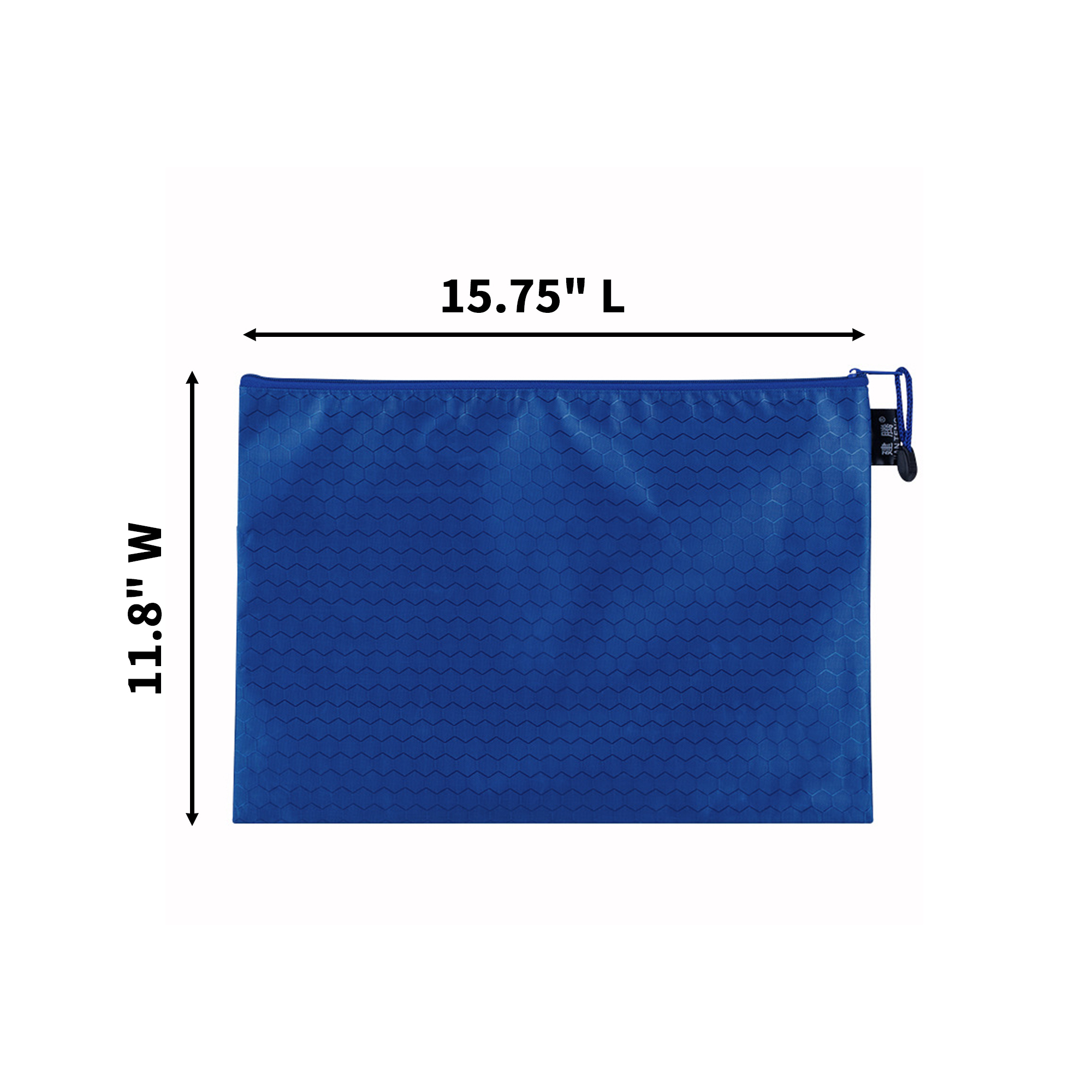 A4 Oxford Zipper Document Bag 15.75 x 11.8" 7
